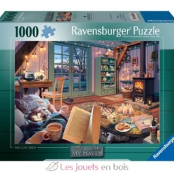Puzzle My Haven 1000 pièces - Le cabanon cosy - Ravensburger