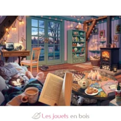 Puzzle My Haven 1000 pièces - Le cabanon cosy - Ravensburger