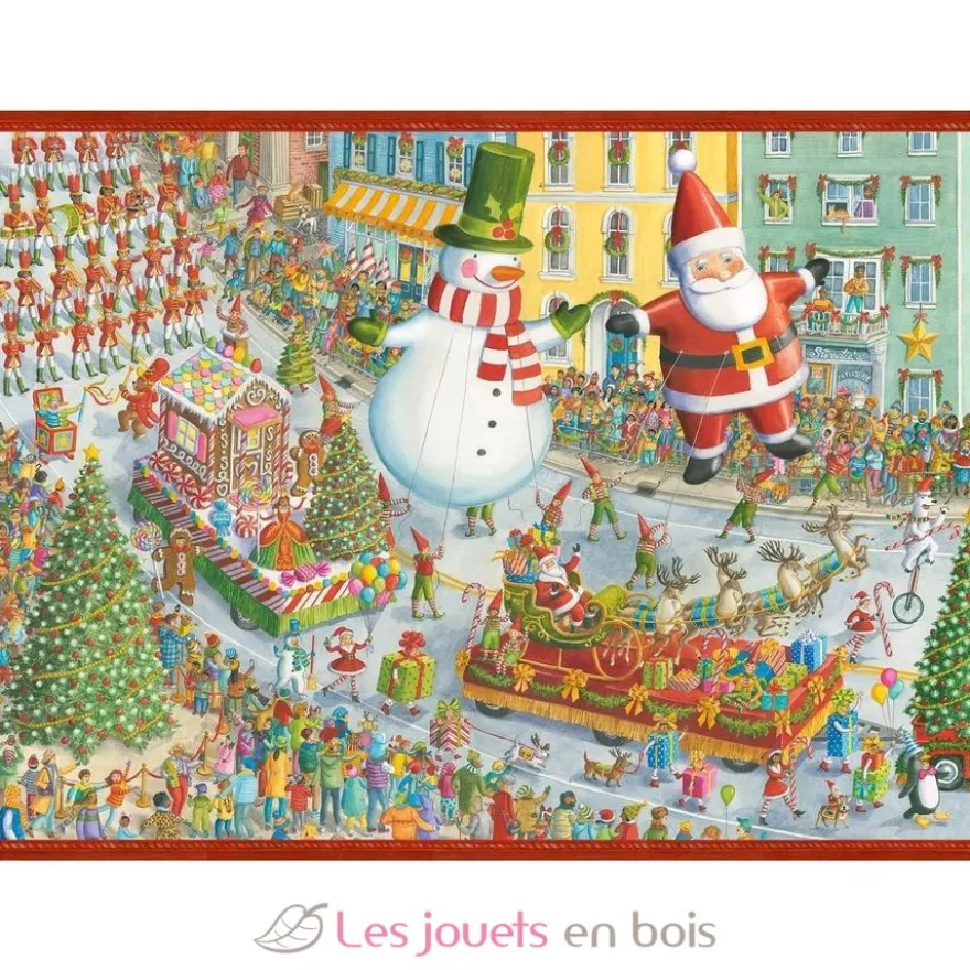 Puzzle Noël arrive 500 pièces - Ravensburger
