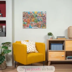 Puzzle Noël 1000 pièces - Noël au village des cookies - Ravensburger