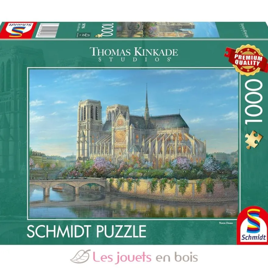 Puzzle Notre Dame 1000 pcs - Schmidt Spiele