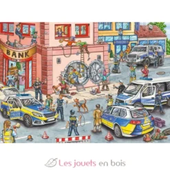 Puzzle Opération de police 100 pcs - Schmidt Spiele