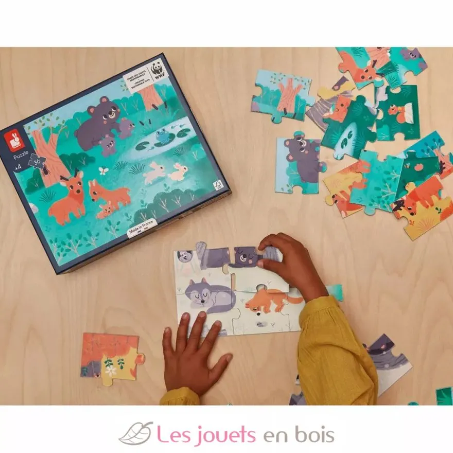 Puzzle panoramique 4 Saisons 36 pièces - Janod