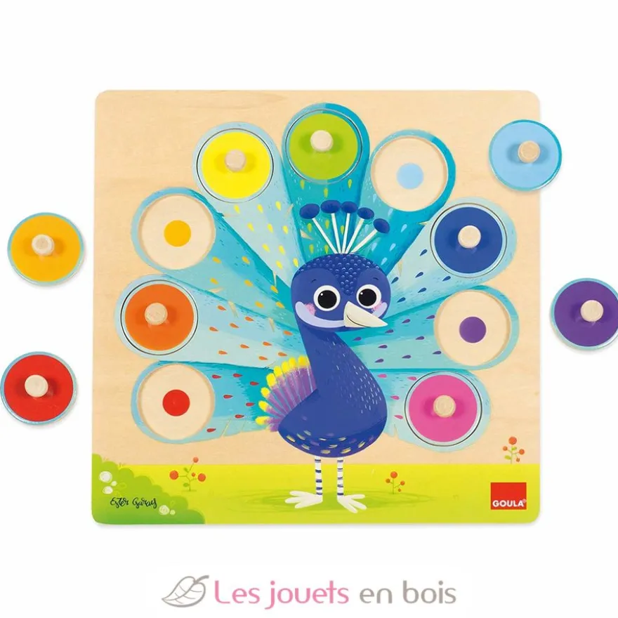 Puzzle Paon - Goula