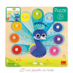 Puzzle Paon - Goula