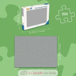 Puzzle Paon 500 pièces - Ravensburger
