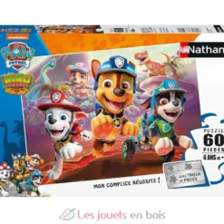 Puzzle Pat’Patrouille et dinosaures 60 pcs - Nathan