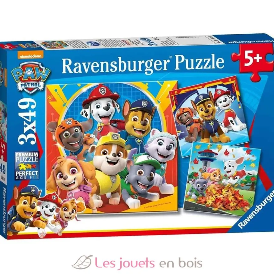 Puzzle Pat'Patrouille 3x49 pcs - Ravensburger