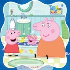 Puzzle Peppa Pig La famille d'abord 3x49 pcs - Puzzle enfant - Dès 5 ans - Ravensburger