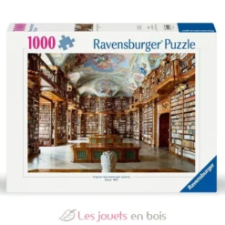 Puzzle 1000 pièces - Bibliothèque de l'abbaye de Saint-Florian - Ravensburger
