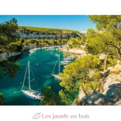 Puzzle 1000 pièces - Calanque de Port-Miou - Collection Régions de France - Nathan