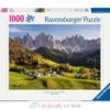 Puzzle 1000 pièces - Dolomites en automne - Ravensburger