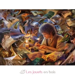 Puzzle 1000 pièces - Le voyage de Frodon - Le Seigneur des Anneaux - Ravensburger