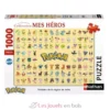 Puzzle 1000 pièces - Pokémon - Pokédex de la région de Johto - Ravensburger