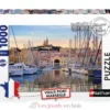 Puzzle 1000 pièces - Promenade dans le vieux port Marseille - Collection Régions de France - Nathan