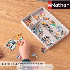 Puzzle Pikachu et les Pokémon 100 pcs - Nathan