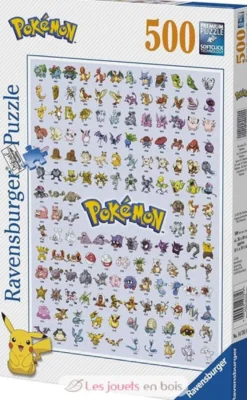 Puzzle Pokédex Pokémon 500 pcs - Ravensburger