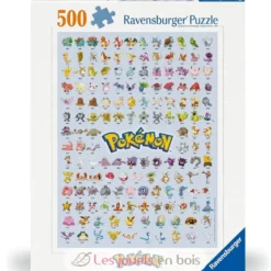 Puzzle Pokédex Pokémon 500 pièces - Ravensburger