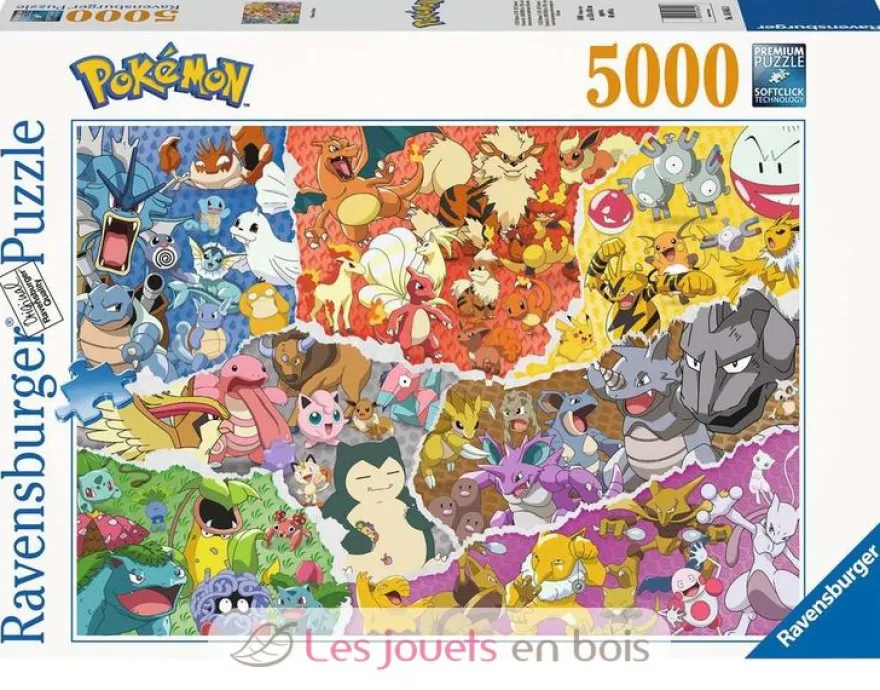 Puzzle Pokémon Allstars 5000 pcs - Ravensburger