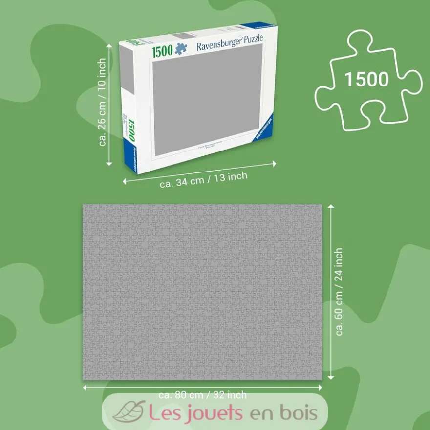 Puzzle Pokémon Classics 1500 pièces - Ravensburger