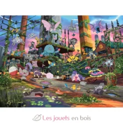 Puzzle Pokémon Voltali et centrale électrique 1000 pcs - Ravensburger