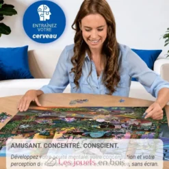 Puzzle Pokémon Voltali et centrale électrique 1000 pcs - Ravensburger