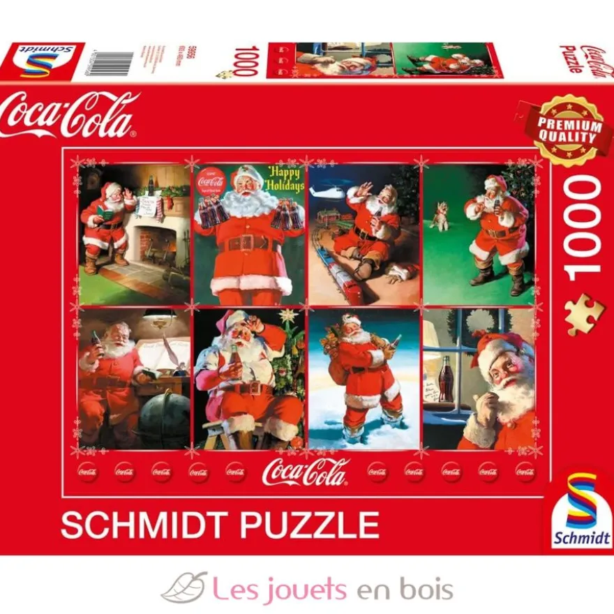 Puzzle Père Noël Coca Cola 1000 pcs - Schmidt Spiele