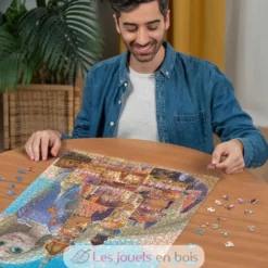 Puzzle Raiponce Châteaux Disney 1000 pièces - Ravensburger
