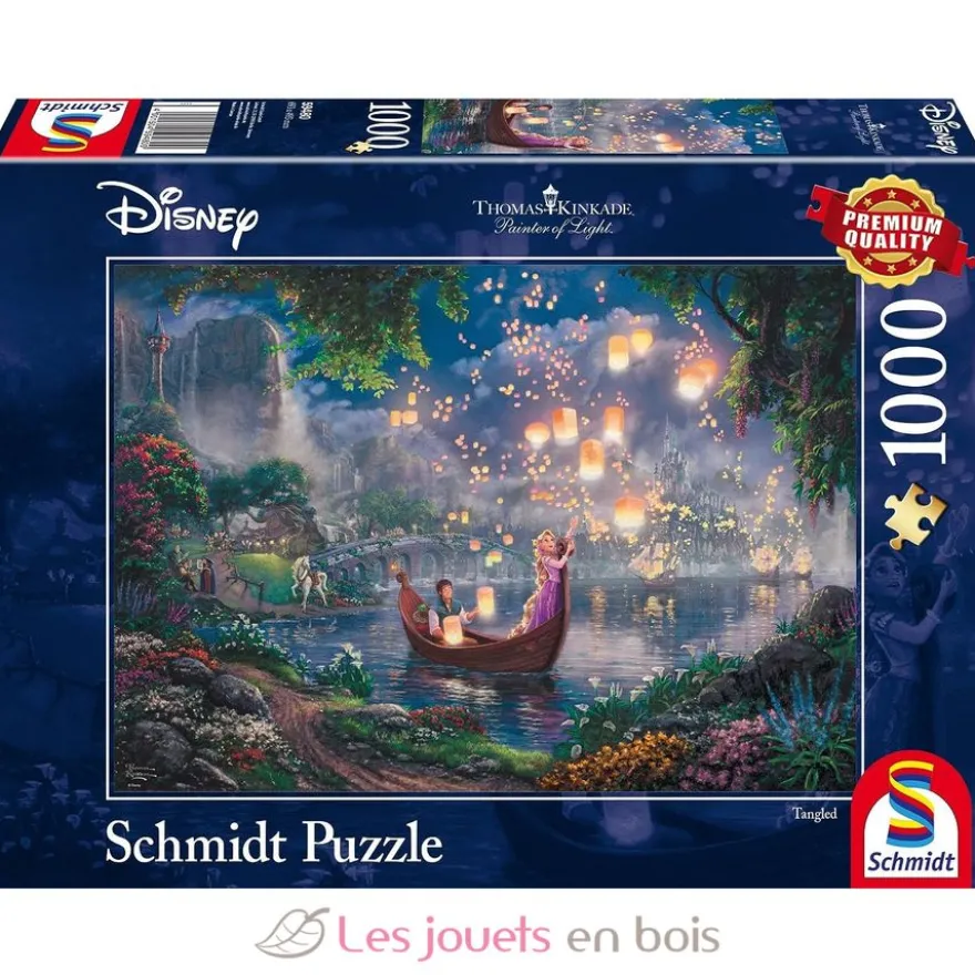 Puzzle Raiponce 1000 pcs - Schmidt Spiele
