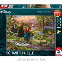 Puzzle Rebelle Princesse Mérida 1000 pcs - Schmidt Spiele