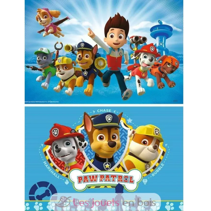 Puzzle Ryder et la Pat‘Patrouille 2x12 pcs - Ravensburger