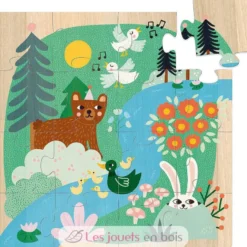 3 puzzles Animaux du monde - Vilac
