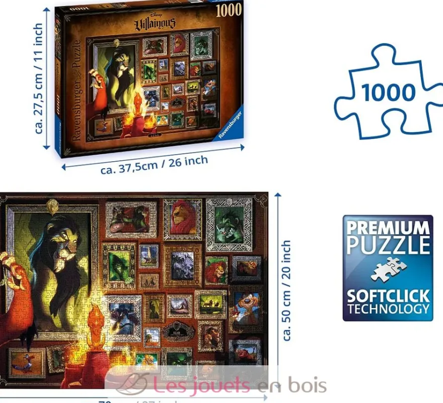 Puzzle Scar 1000 pcs - Ravensburger