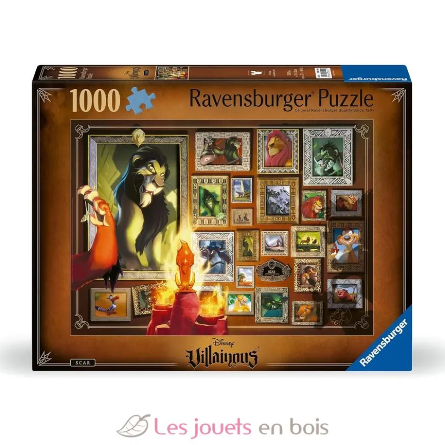 Puzzle Scar 1000 pièces - Ravensburger