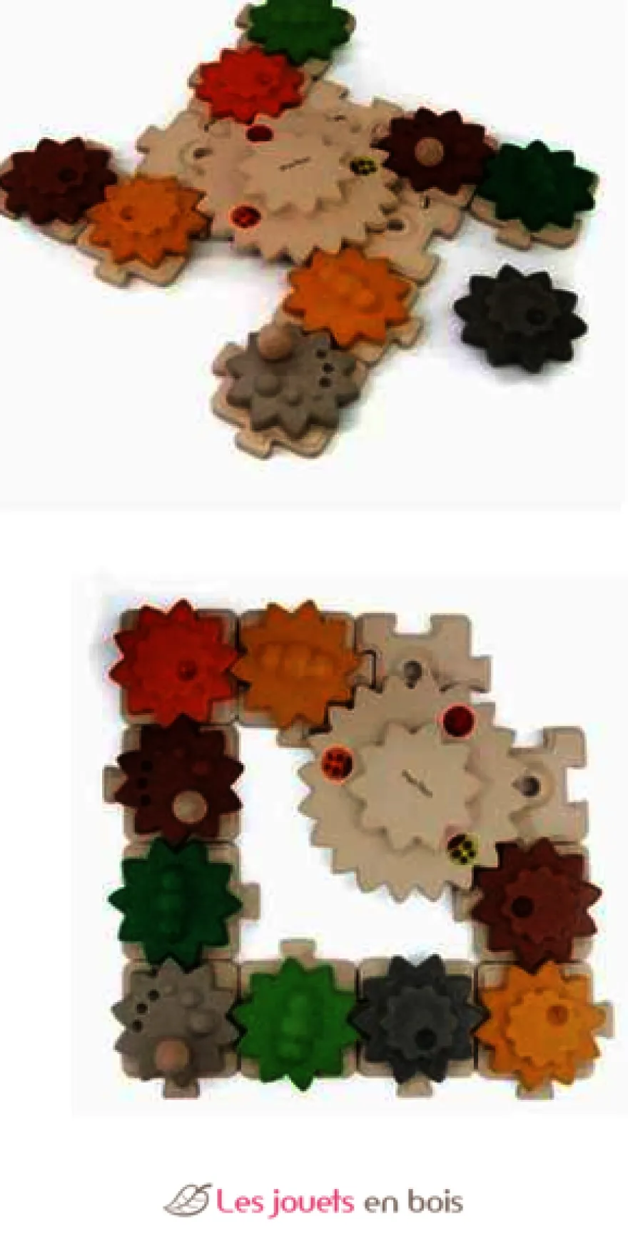 Puzzles engrenages - Plan Toys