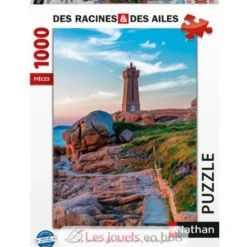 Puzzle Sentier des douaniers Bretagne 1000 pcs - Nathan