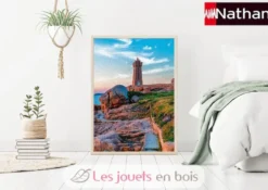 Puzzle Sentier des douaniers Bretagne 1000 pcs - Nathan