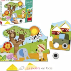 Puzzle Shapes Safari - Goula