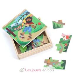 4 puzzles Le Petit Poucet - Vilac