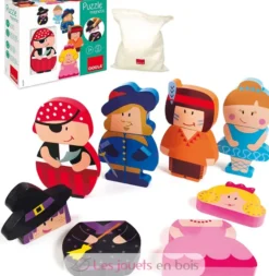Puzzles magnétiques personnages - Goula