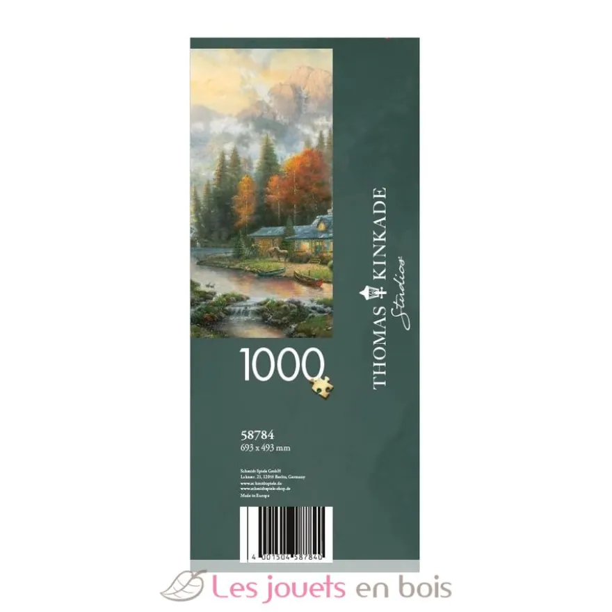 Puzzle Soirée d'automne au bord du lac 1000 pcs - Schmidt Spiele