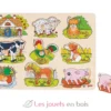 Puzzle sonore animaux de la ferme - Goki