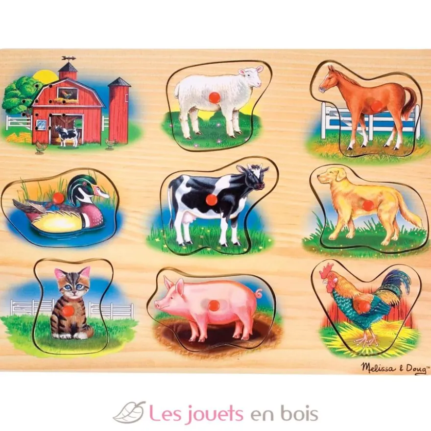 Puzzle sonore ferme - Melissa & Doug