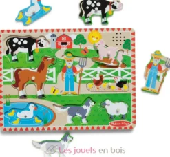 Puzzle sonore ferme Old MacDonald - Melissa & Doug