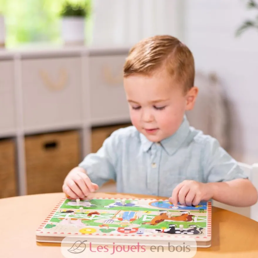 Puzzle sonore ferme Old MacDonald - Melissa & Doug