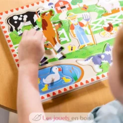 Puzzle sonore ferme Old MacDonald - Melissa & Doug