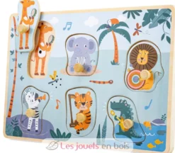 Puzzle sonore Jungle musicale - Ulysse