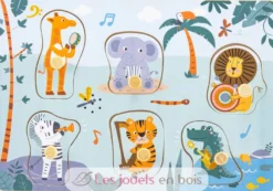Puzzle sonore Jungle musicale - Ulysse