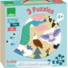 3 puzzles Terre Mer Ciel - Vilac