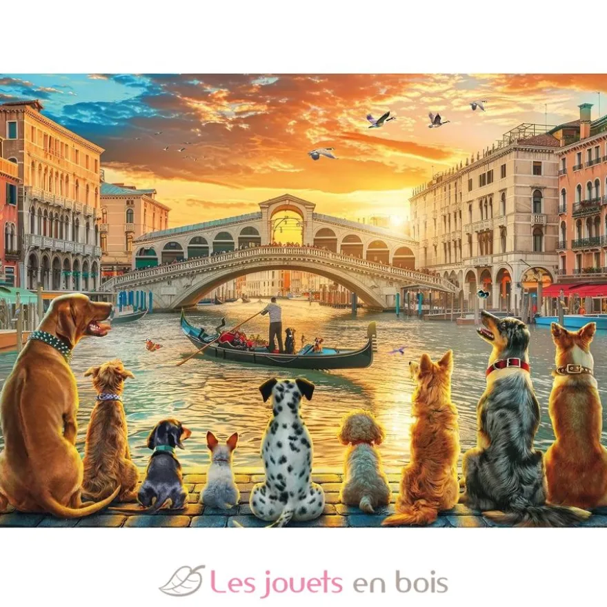 Puzzle Sur le quai 1000 pcs - Schmidt Spiele